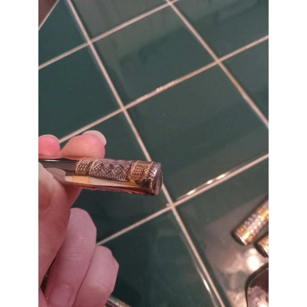 Wallace‎ Golden Aegean Weave Stainless 60+pc set 18/10 Missing One Fork. Butter